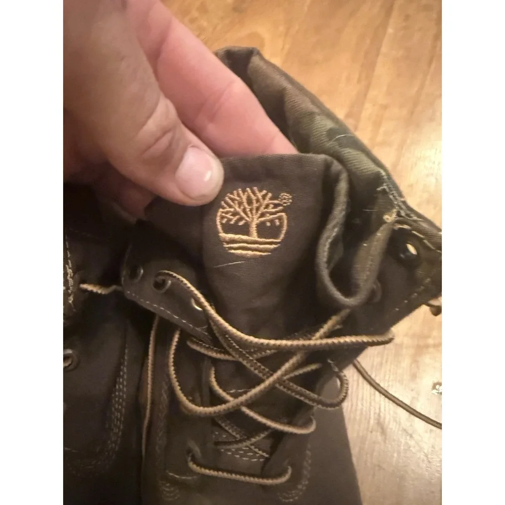 Timberland 6834A Men's Size 11 Brown Camo Lace Up Boots Lug Sole